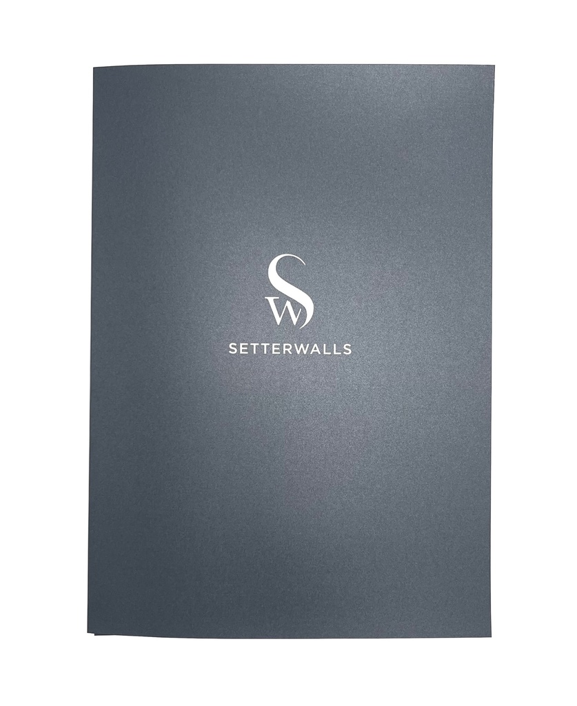 Offertmapp blått Specialpapper 100st/fp