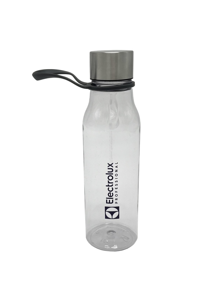 Vattenflaska transparent med blå ELP logo 40st/krt