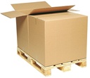 Pallbox/Halvpallscontainer 780x580x680/620/480/380 mm