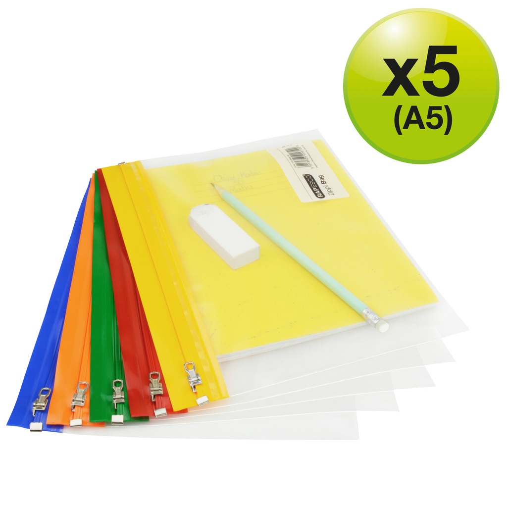 Blixlåspåse Rapesco A5 5/fp