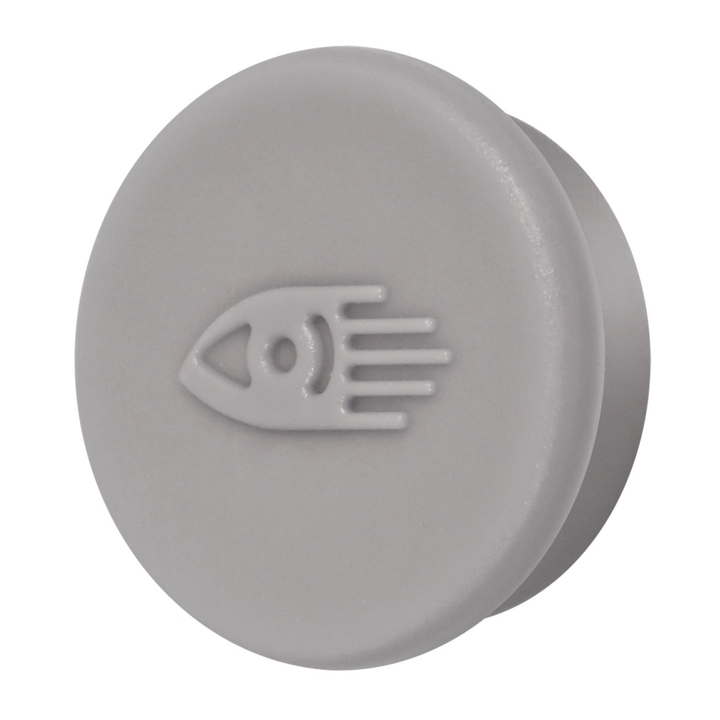 Magnet 20 mm taupe 10-pack