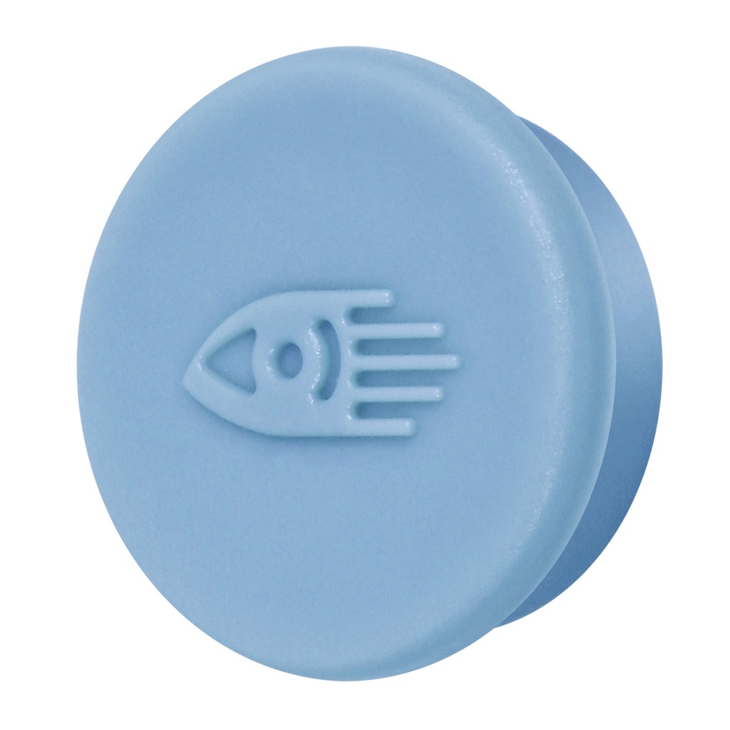 Magnet 20mm soft blue 10-p