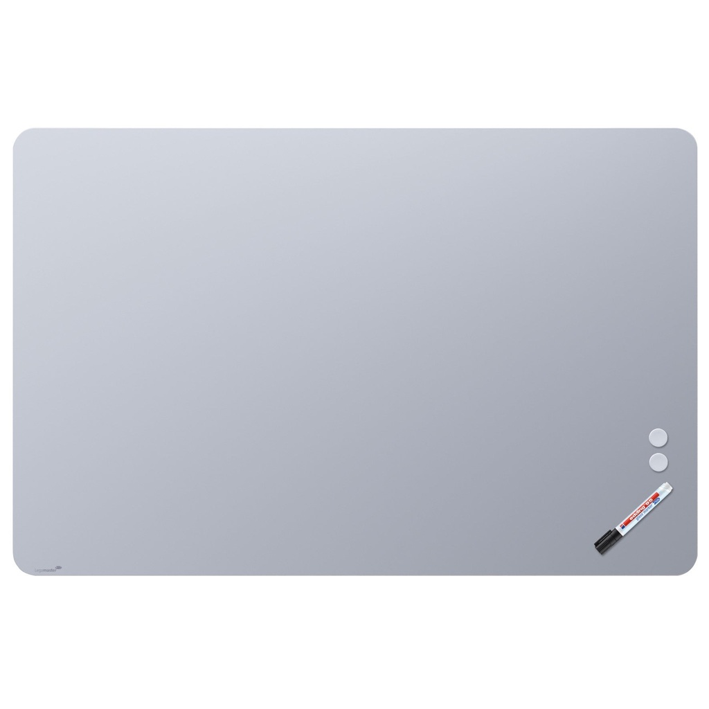 Glastavla matt rundade hörn 100x150 cm Chilly Lake