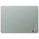 Glastavla matt rundade hörn 90x120 cm sage green