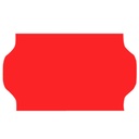 Prisetikett 32x19mm G2 röd