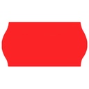 Prisetikett 22x12mm G2 röd