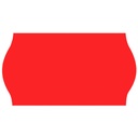 Prisetikett 26x16mm G2 röd