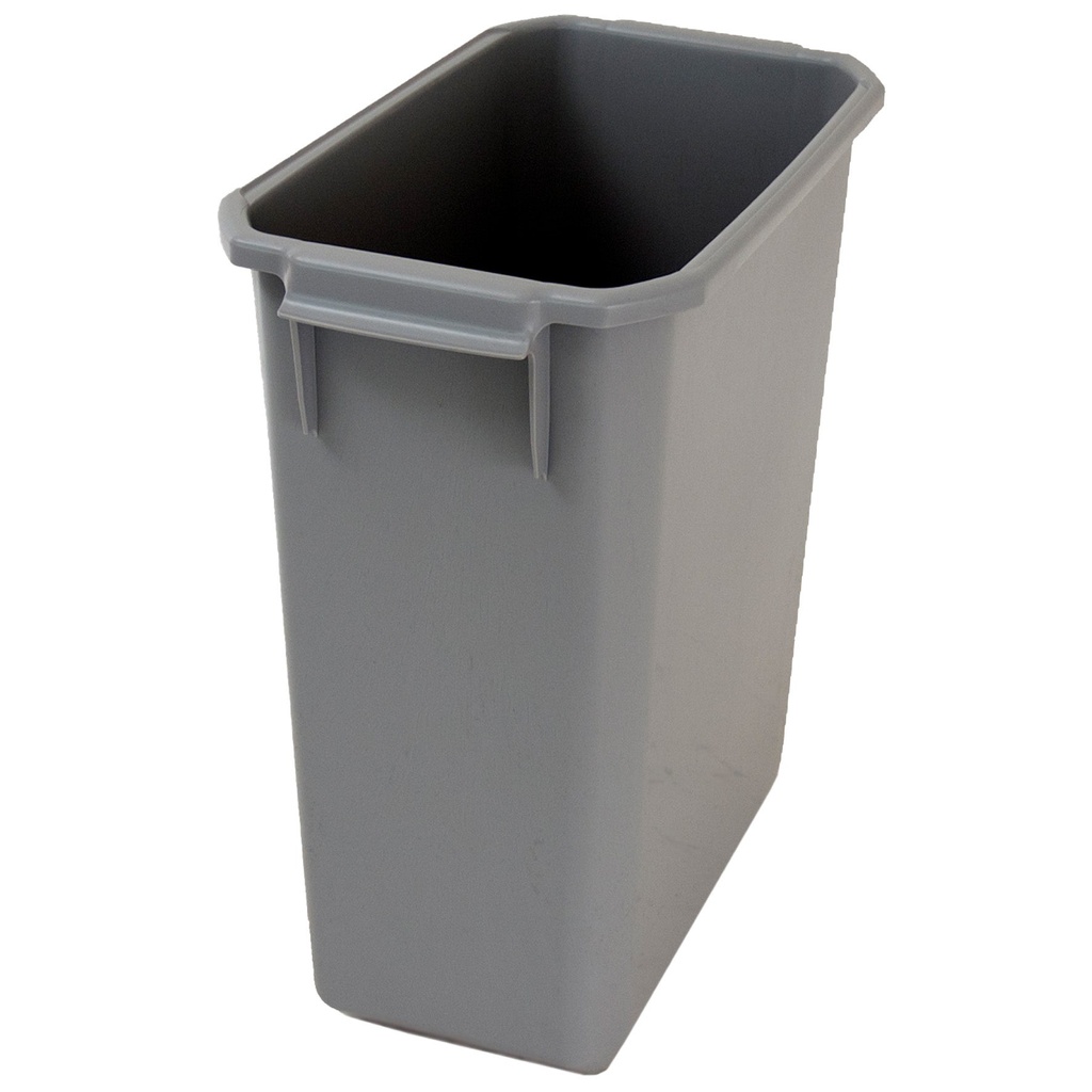 Soptunna Patricia 60 liter grå
