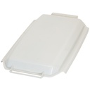 Lock till soptunna Patricia 60 liter vit