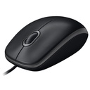 Mus Logitech B100, trådal