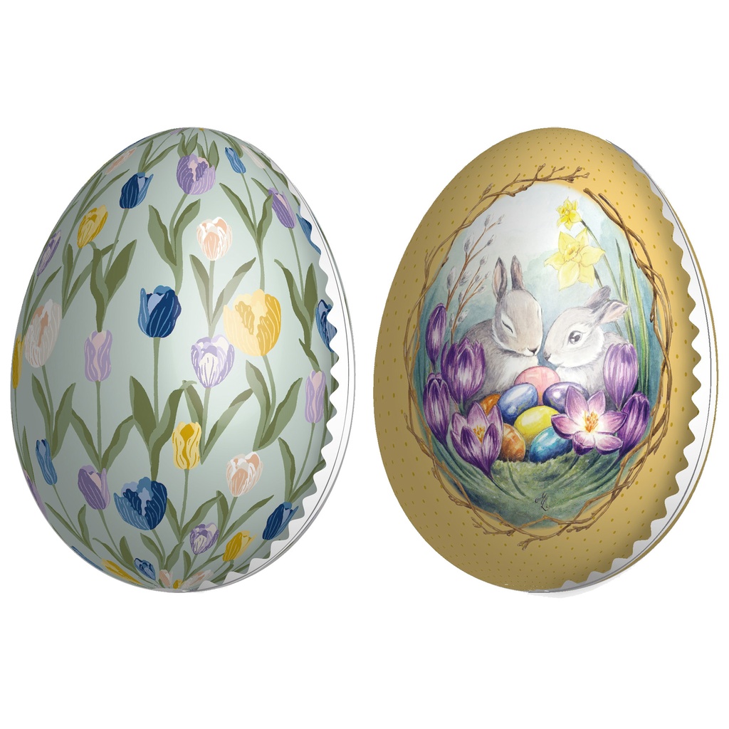 Påskägg 30cm 2 sort FSC Recycl