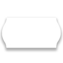 Prisetikett 22x12mm G2 vit