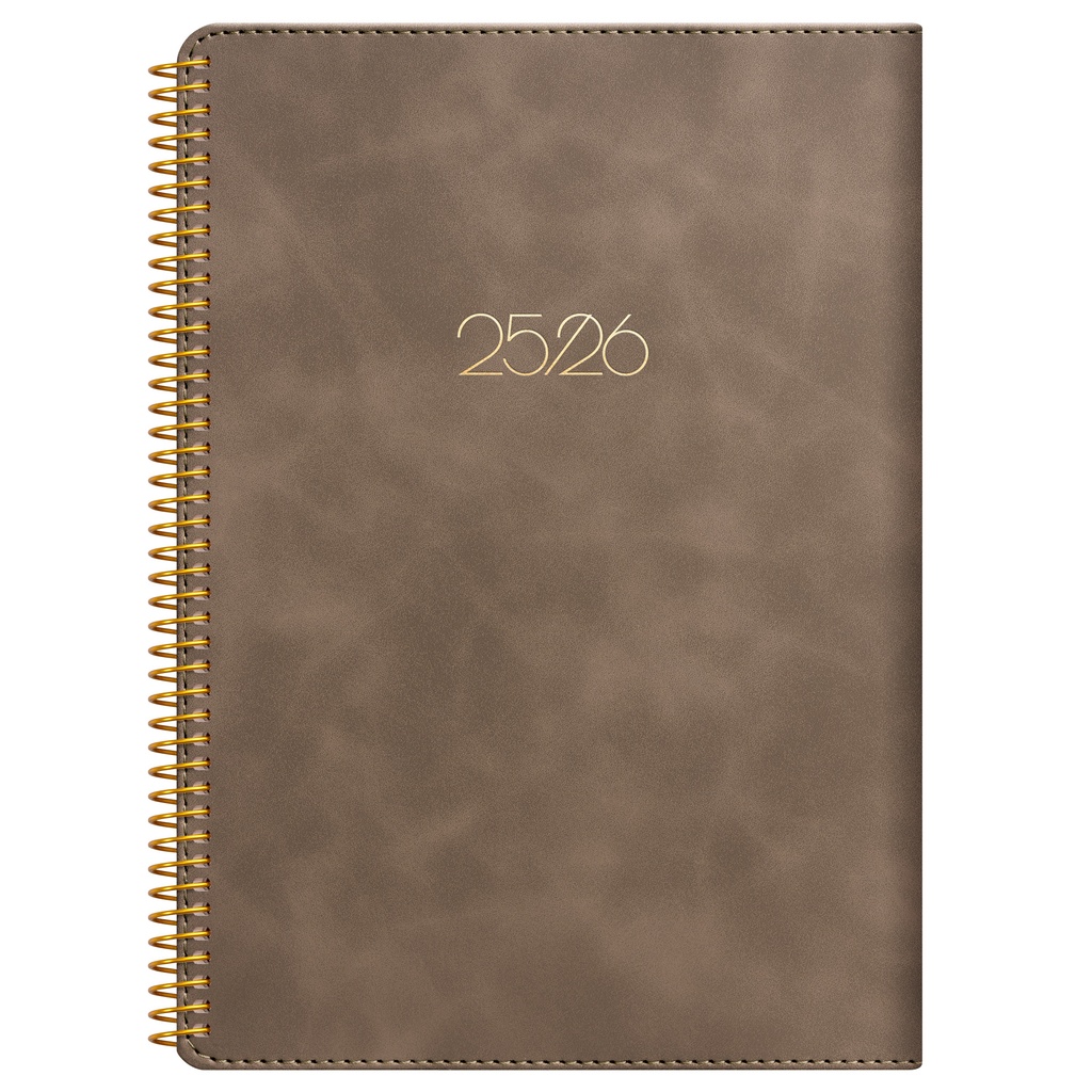 Kalender Twist mocca A5 25/26