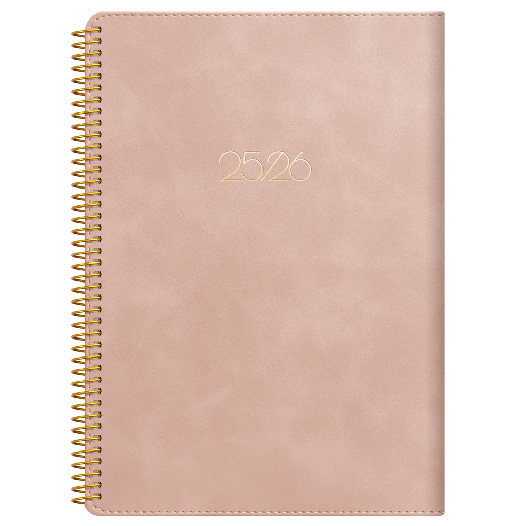 Kalender Twist rosa A5 25/26