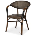 Karmstol Monaco Sv./br. textel