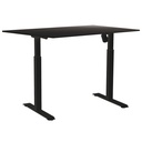 Skrivbord el Easydesk Adapt I 140x80 cm svart