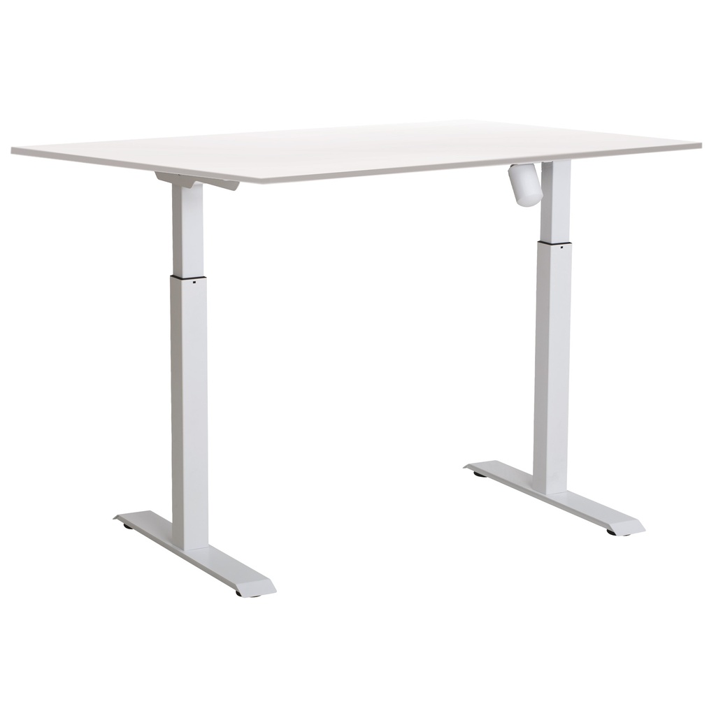 Skrivbord el ED-A l vit 120x80