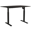 Skrivbord el Easydesk Adapt I 120x80 cm svart