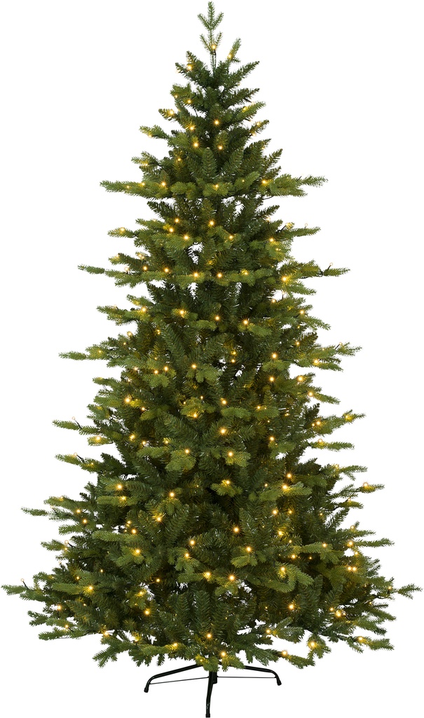 Julgran med LED Larvik 210cm