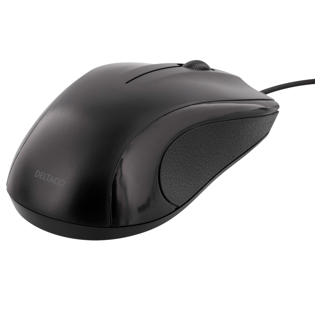 Mus trådad 3 knappar