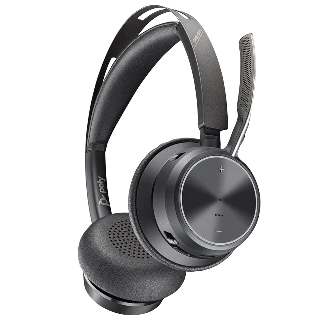 Headset Poly Voy.Foc 2 m ställ