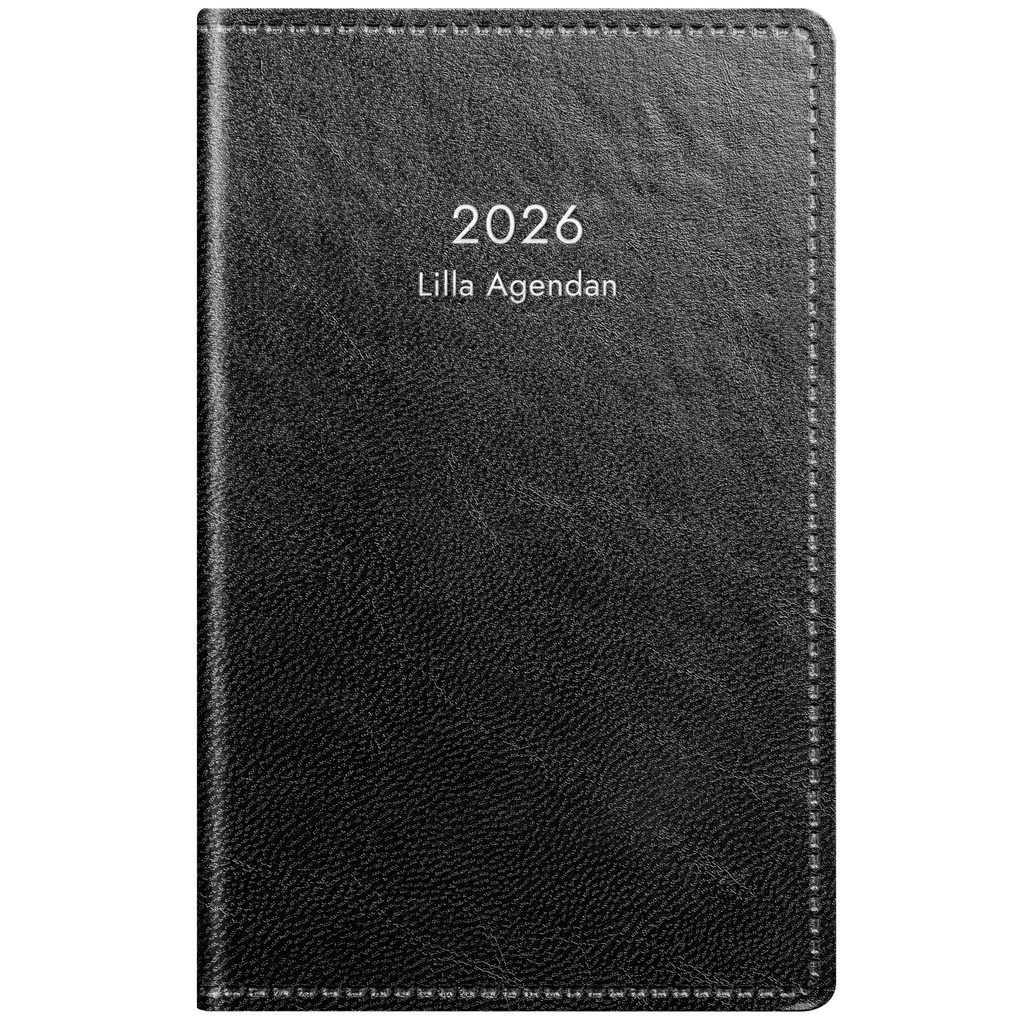 Lilla Agendan 2026 svart