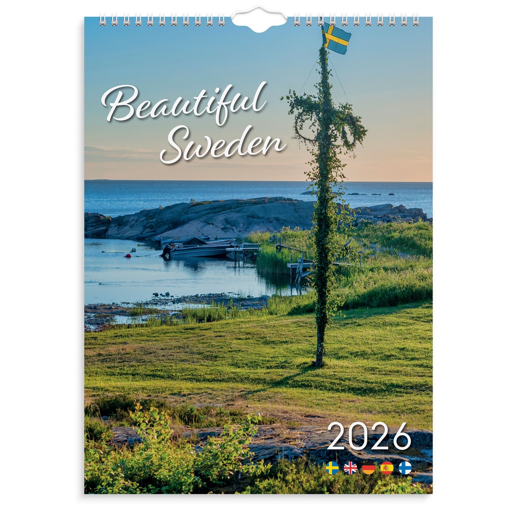 Väggkalender BeautifulSwe 2026