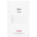 Kalender 2026 Mini kal.sats