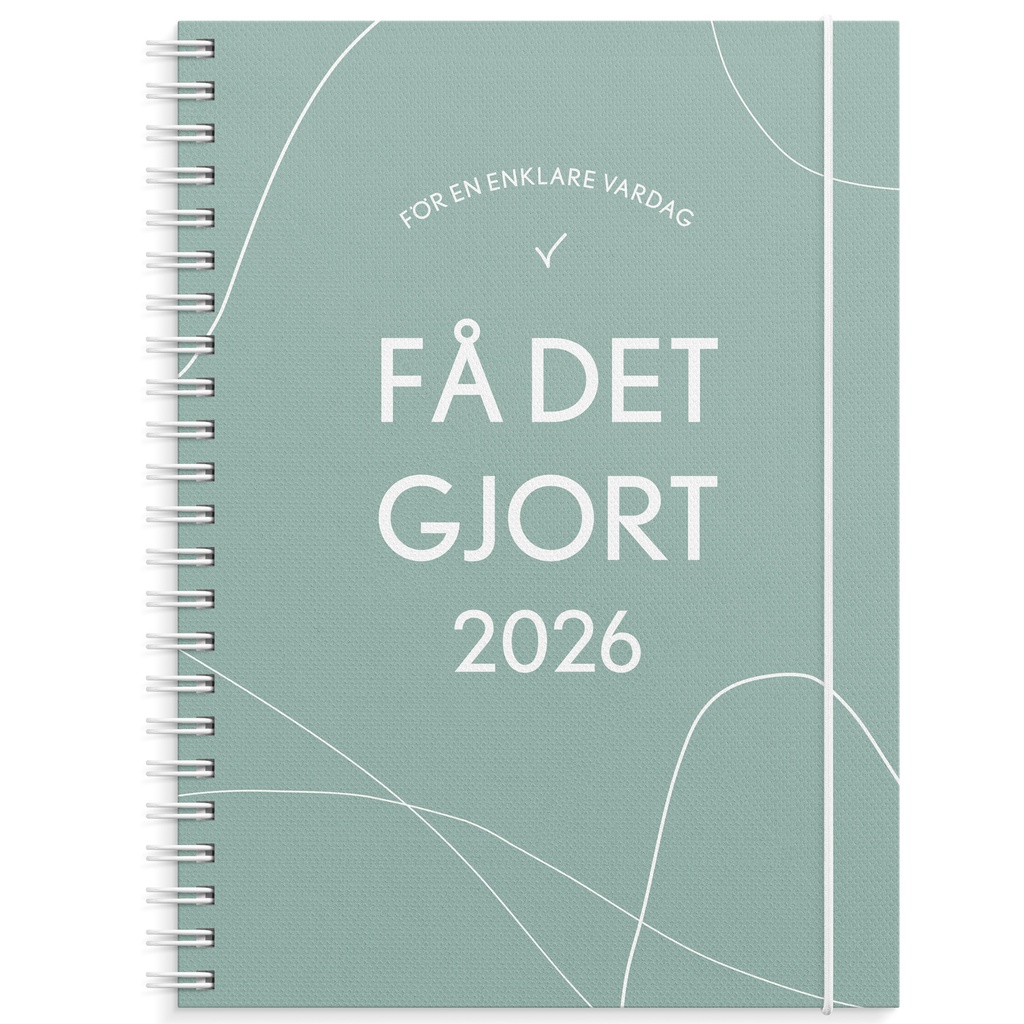 Kalender 2026 Få det gjort grö