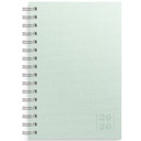 Dagbok Textile grön 2026