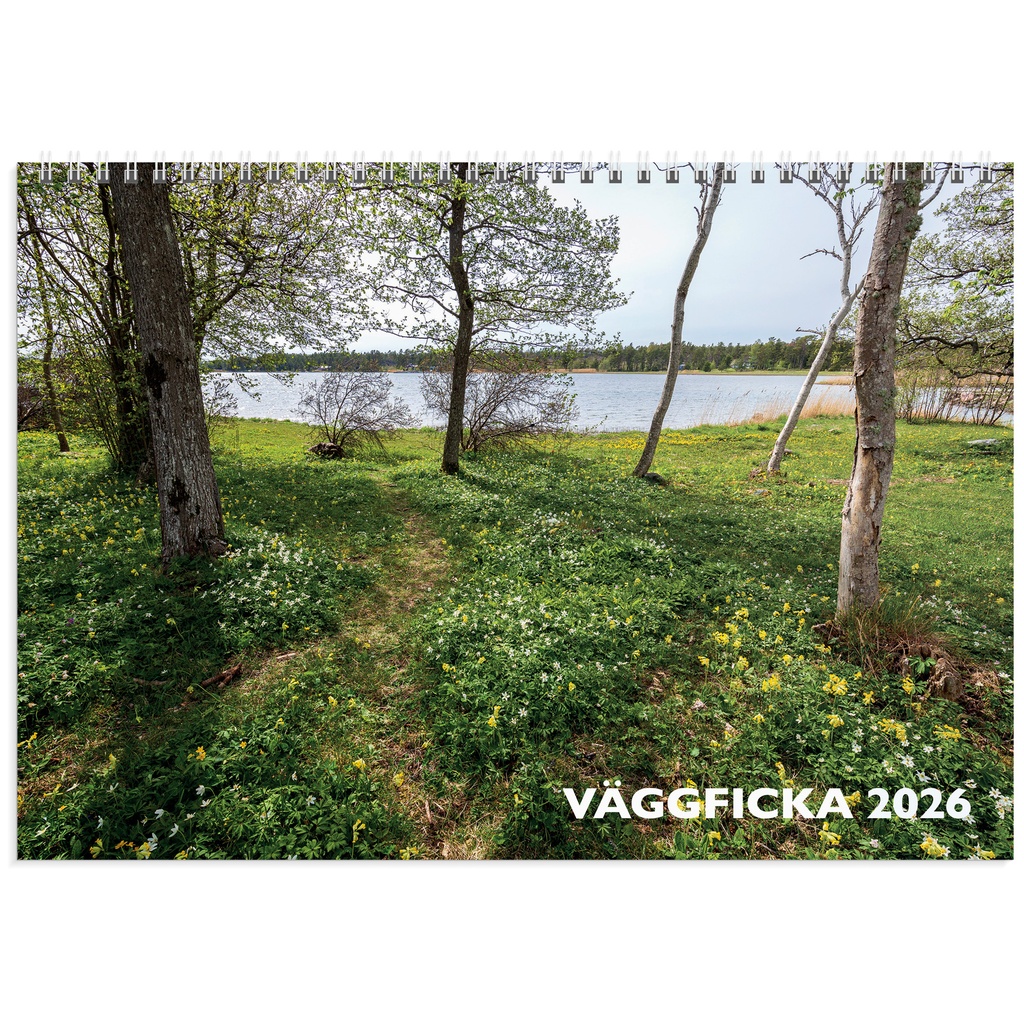 Väggkalender 2026 Väggficka