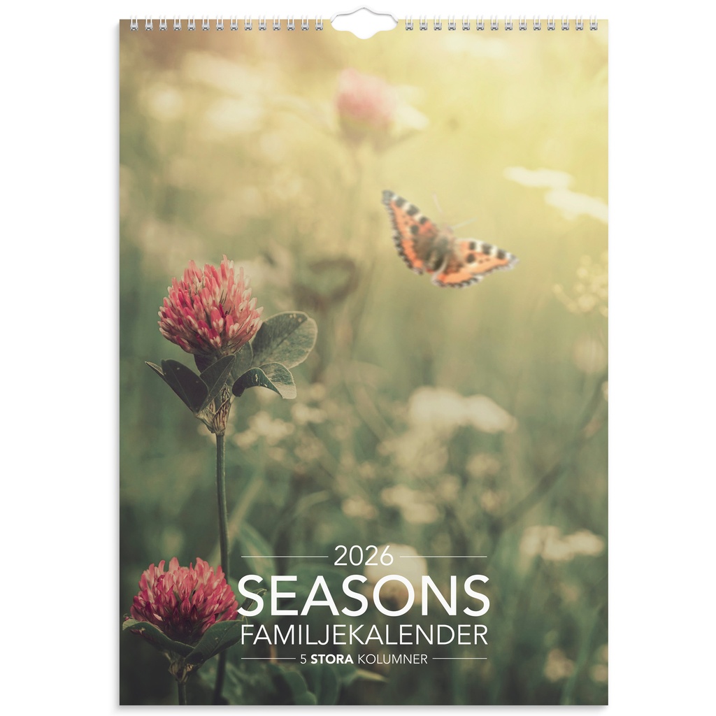 Familjekalender 2026 Seasons