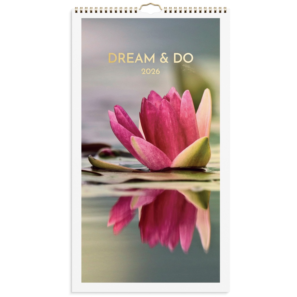 Väggkalender 2026 Dream & Do