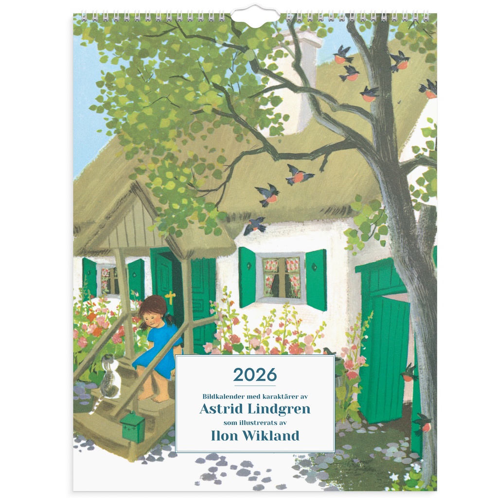 Väggkalender 2026 Ilon Wikland