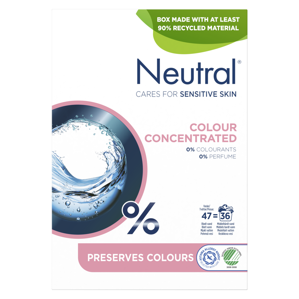 Tvättmedel Neutral Färg 1,88kg