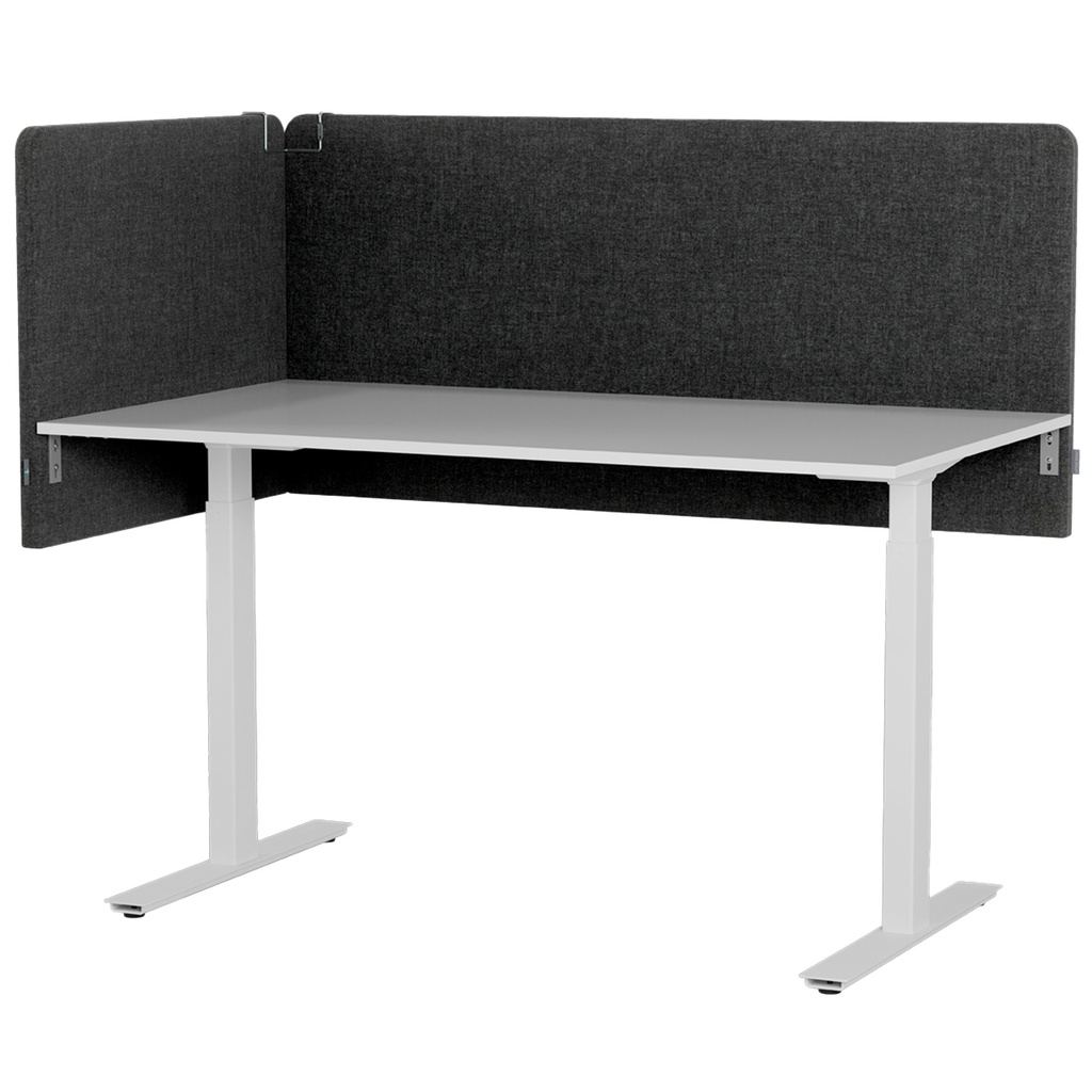 Bordsskärm Selma 800x650 svart