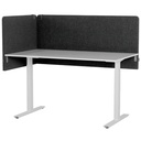 Bordsskärm Selma 800 x 650 mm Svart
