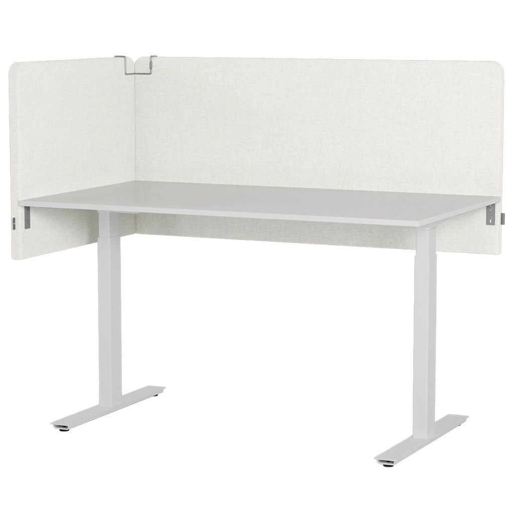 Bordsskärm Selma 800x650 vit