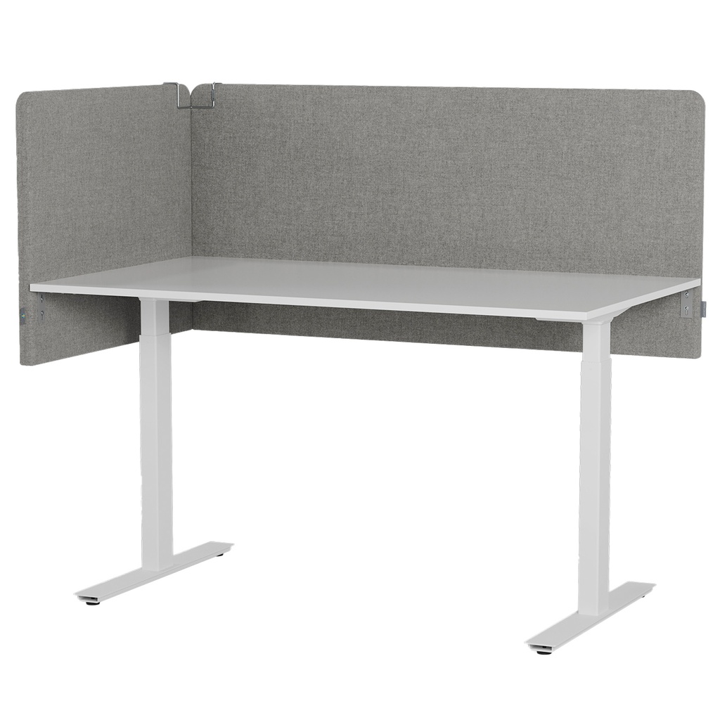 Bordsskärm Selma 800x650 grå