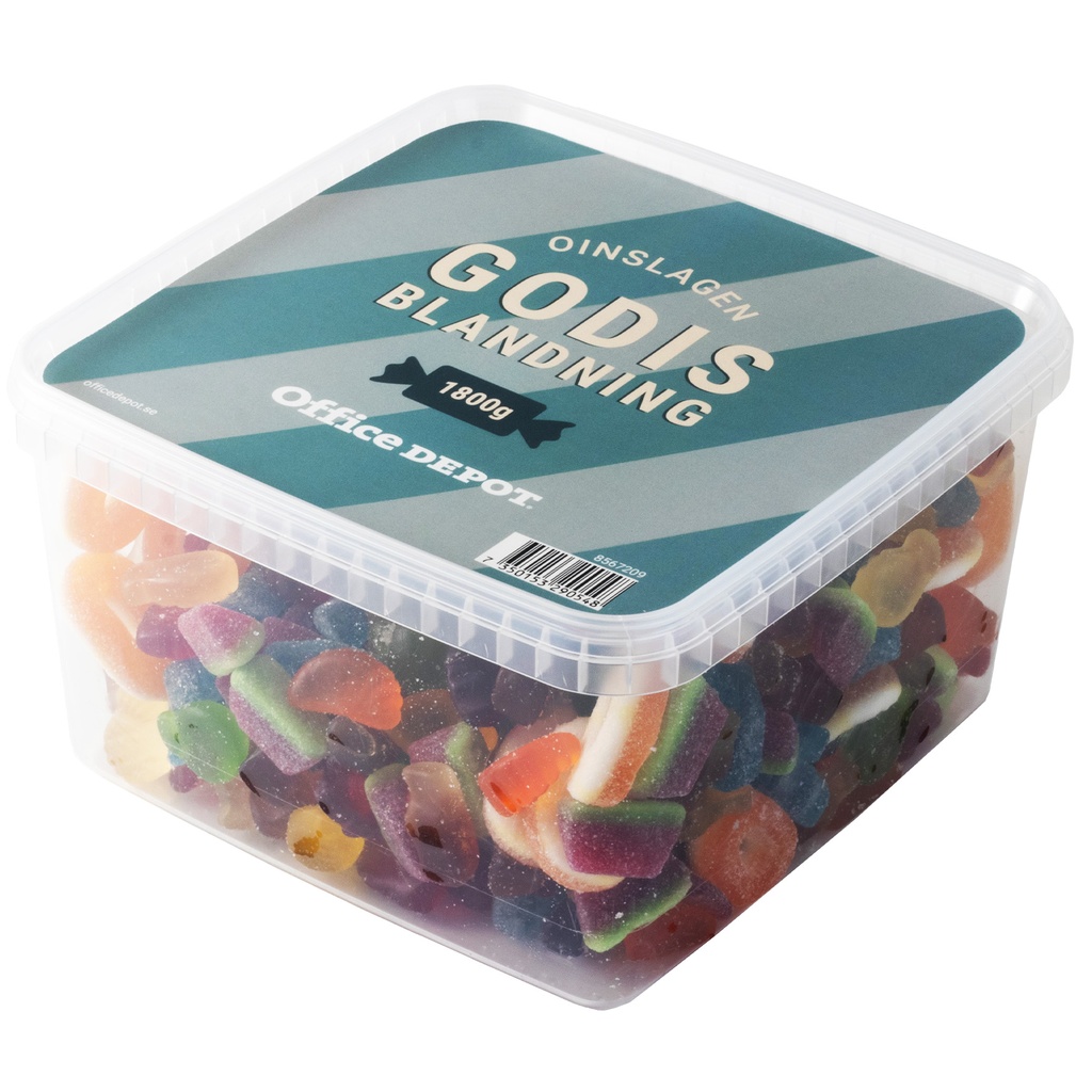 Godisblandning oinslaget 1800g