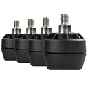 Justerbara fötter M8