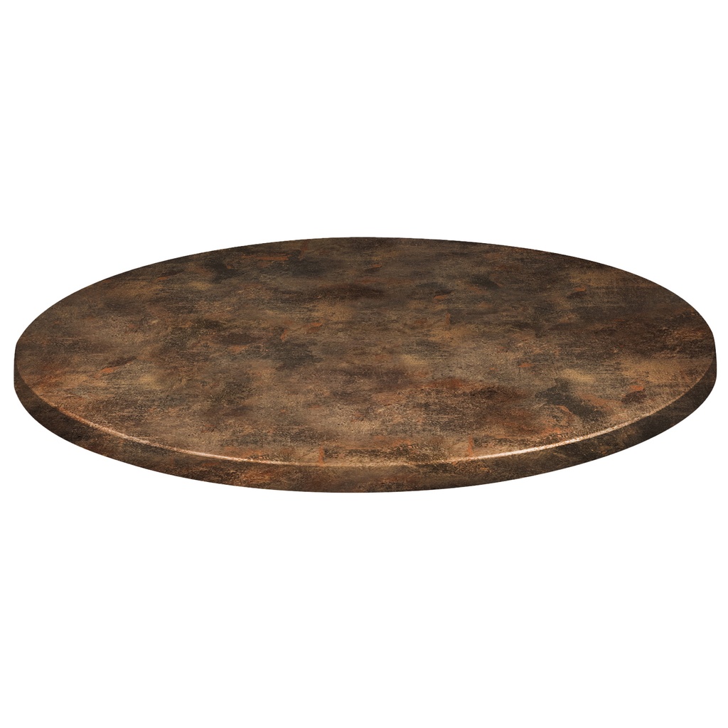 Bordsskiva Rustbrown Ø 60 cm