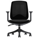 Kontorsstol Caen, svart