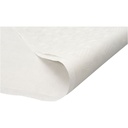 Snibbduk Damast 80x80 cm 250-pack vit