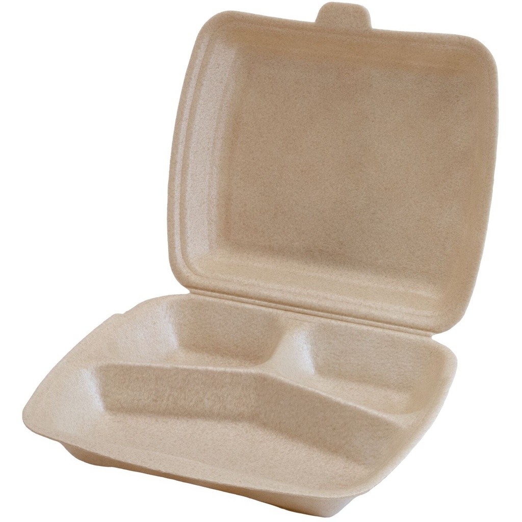 Hämtbox isolerad 3 fack 400/120/100 ml XPP 125-pack
