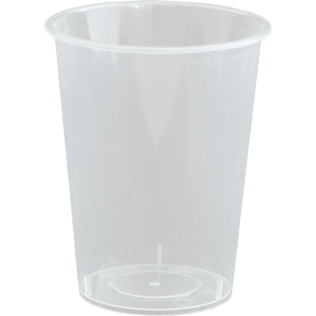 Flergångsbägare klar 30cl 25st