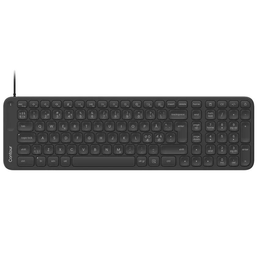 Tangentbord Balance, M trådat