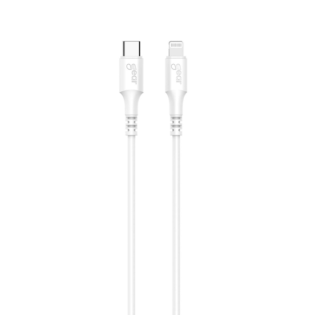 Laddkabel USB-C till Lightning 2 m MFI C94 vit