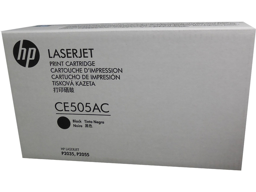 Toner HP CE505AC Contract svart