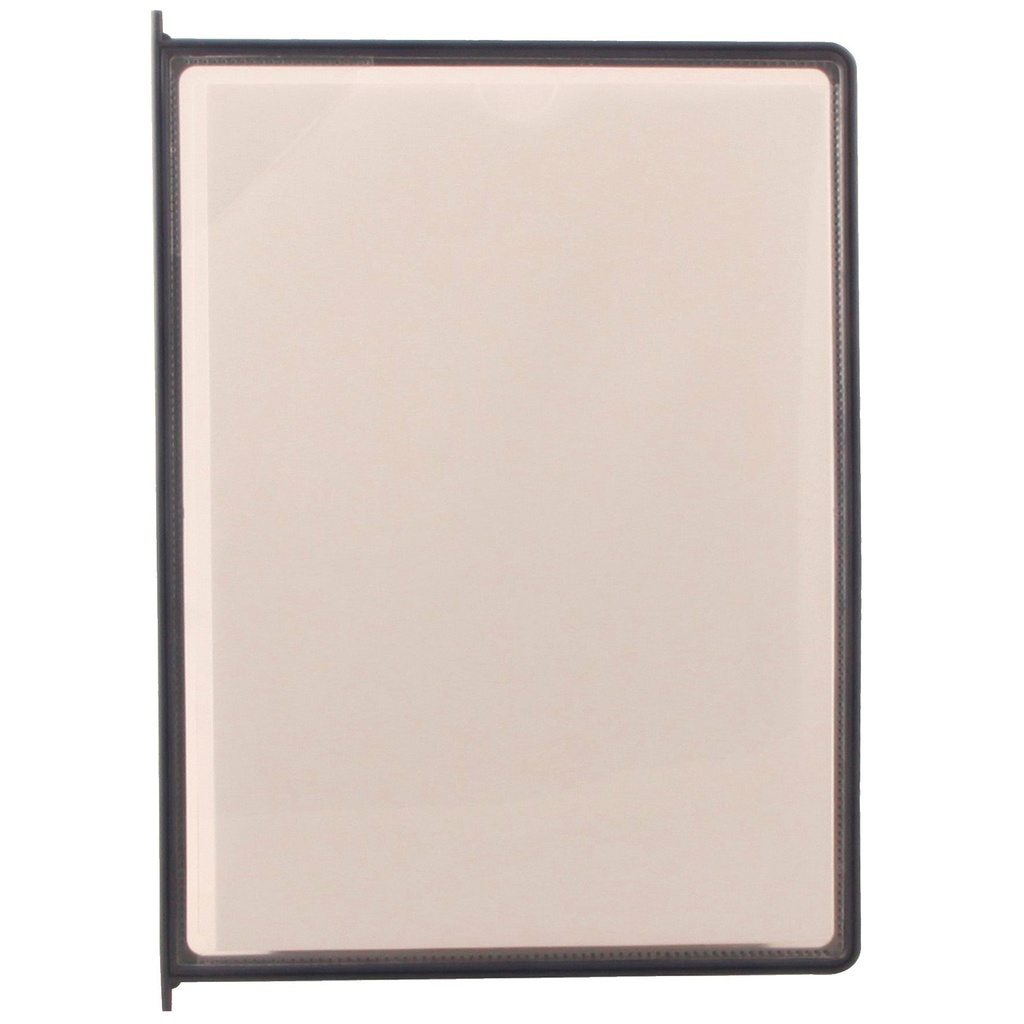 Displayramar A4 svart 10/fp